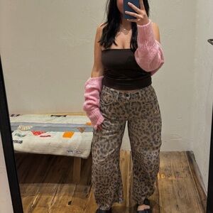 Free People Cheeta Good Luck Barrel